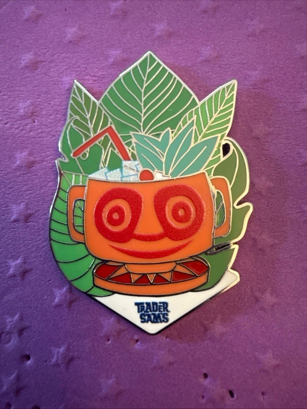 New Trader Sam’s Mystery Box Disney Pin Hippopto-Mai-Tai 2026